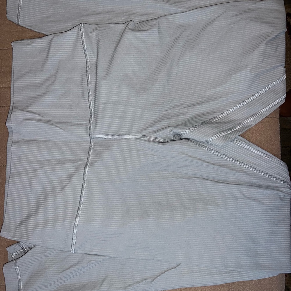 Lululemon Align Ribbed Rhino Grey Leggings Size 8